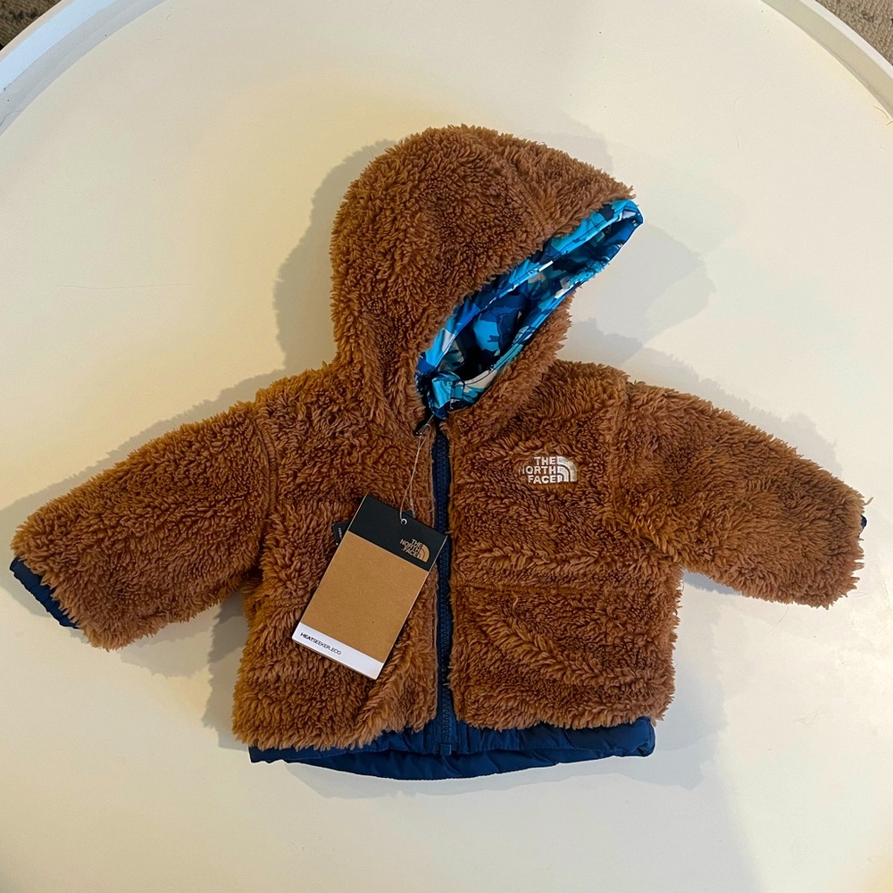 Reverse-able North Face baby coat